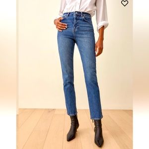 Reformation | Liza Ultra High Rise Straight Jeans | 29